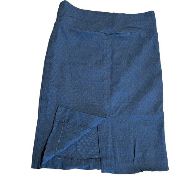 Margaret M Navy Blue Skirt Size Medium - Picture 3 of 4